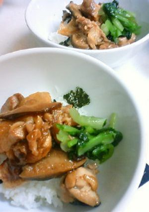 鶏丼　しっかり味濃め～！-レシピのメイン写真