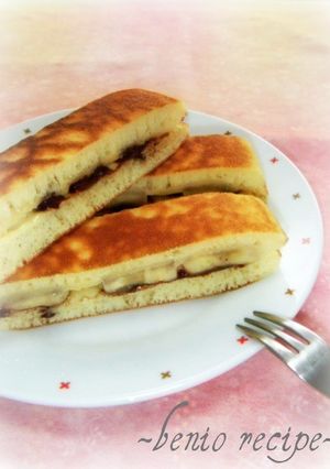 卵焼き器で簡単✿ホットサンドケーキ✿-レシピのメイン写真
