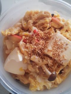 【節約】カニかまと豆腐の卵とじ-レシピのメイン写真