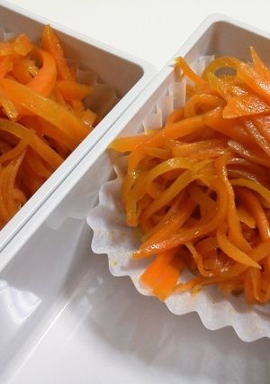 お弁当に・・にんじんの麺つゆ中華風味・・-レシピのメイン写真