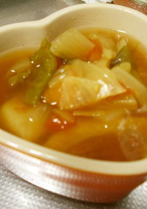 圧力なべでずぼらさんの脂肪燃焼スープ★-レシピのメイン写真