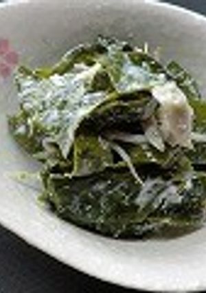 新ワカメのカッテージチーズ和え-レシピのメイン写真