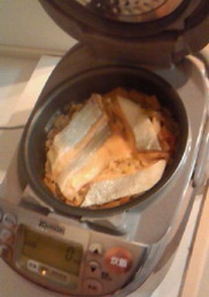 シャケの炊き込みご飯-レシピのメイン写真