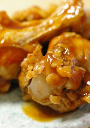 圧力鍋・手羽元のバーベキュー味-レシピのメイン写真