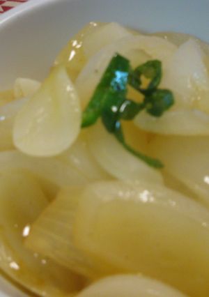 電子レンジで♪新玉ねぎバタポン☆-レシピのメイン写真