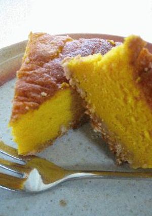 超簡単！ノンオイル☆ふんわりかぼちゃケーキ♪-レシピのメイン写真