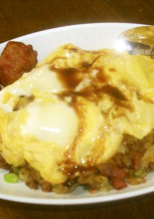 カレーオムライス-レシピのメイン写真