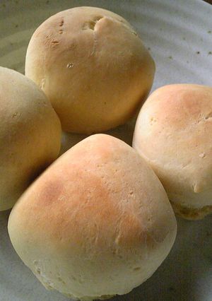 ノン卵ノン乳製品！30分でできる丸パン-レシピのメイン写真
