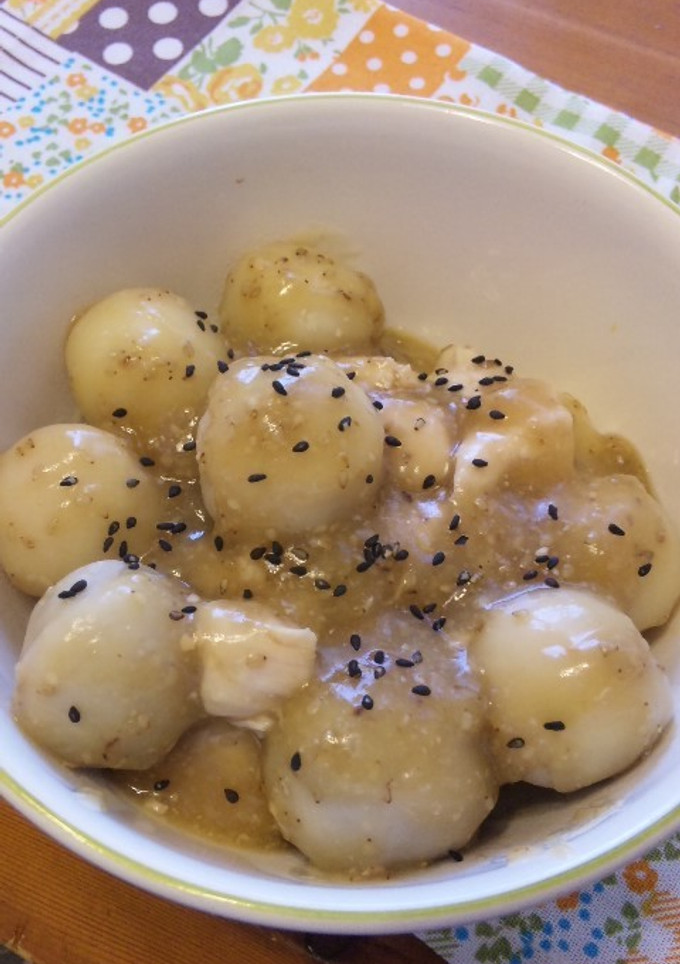 里芋とささ身の旨味噌煮＊-レシピのメイン写真