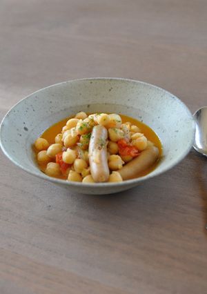 ひよこ豆とトマトのシチュー-レシピのメイン写真