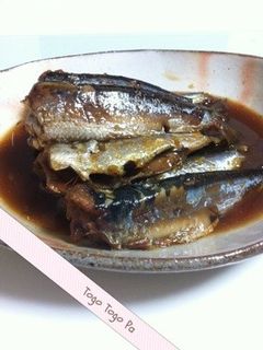 《イワシの甘露煮》-レシピのメイン写真