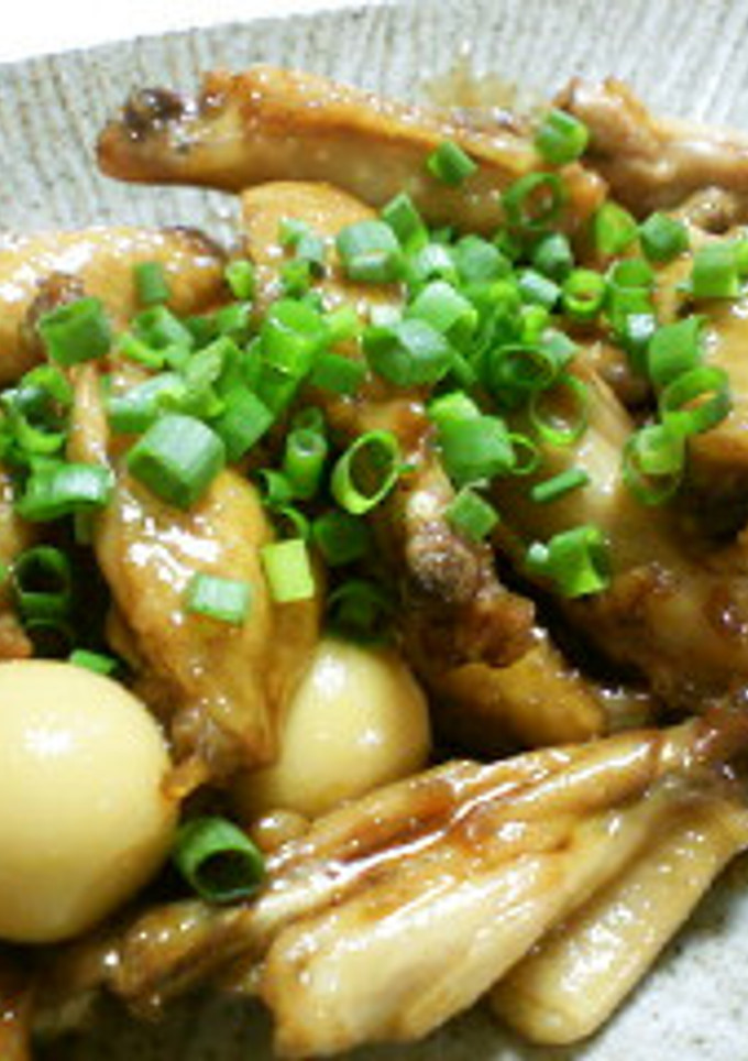 手羽とうずらの照り焼き-レシピのメイン写真