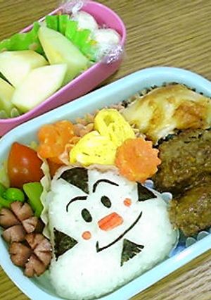 2011春のキャラ弁 おむすびマン▲▲-レシピのメイン写真
