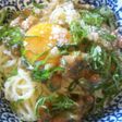 納豆味噌deカルボナーラ