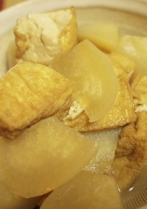 簡単♪大根と厚揚げの優しいお味の煮物♪-レシピのメイン写真
