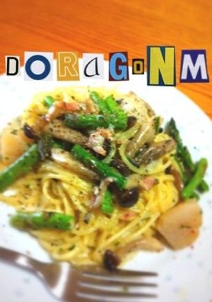 ほたてのバジルクリームパスタ-レシピのメイン写真