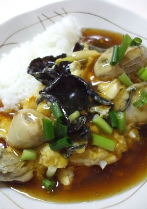 牡蠣の天津丼-レシピのメイン写真