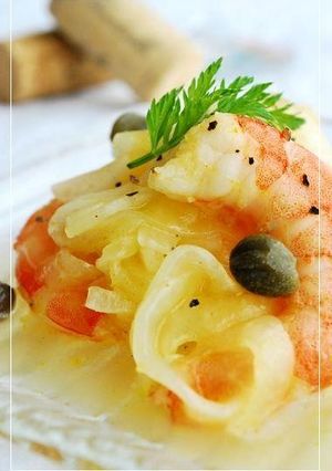 海老と新玉ねぎのカレーマリネ。-レシピのメイン写真