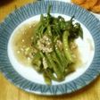 春限定♪たらの芽のそぼろあんかけ