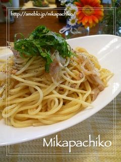 ☆新玉ねぎとツナの和風パスタ☆-レシピのメイン写真