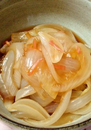 茹でた新玉ねぎの酢のもの-レシピのメイン写真