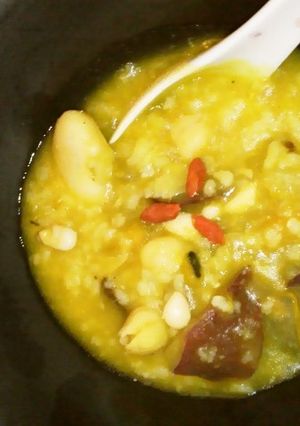 カボチャ芋豆粥-レシピのメイン写真