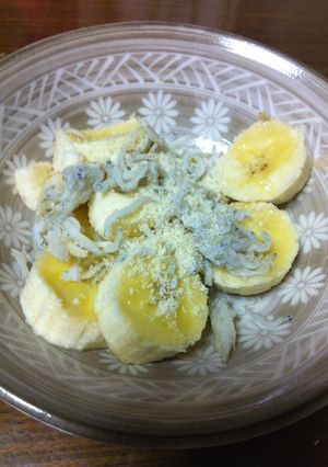 バナナのじゃこチーズがけ♪-レシピのメイン写真