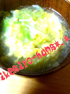 とろとろキャベツの中華スープ-レシピのメイン写真