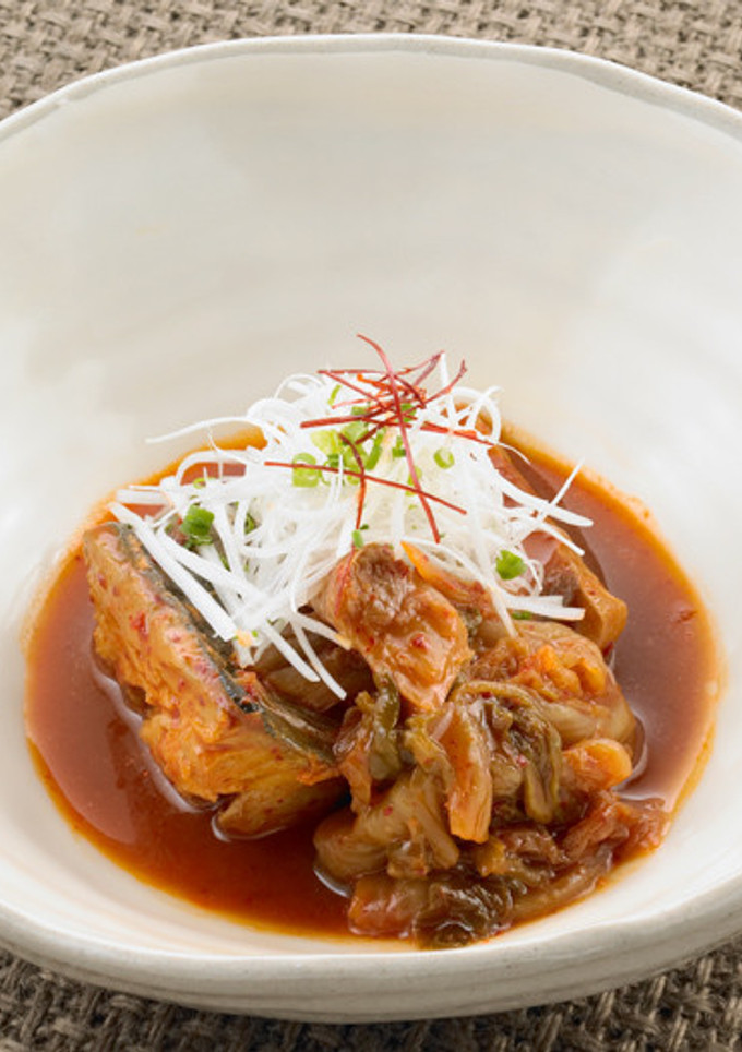 キムチと鯖の煮付け-レシピのメイン写真
