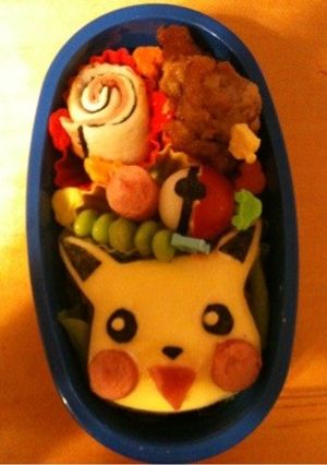 ピカチュウ弁当-レシピのメイン写真
