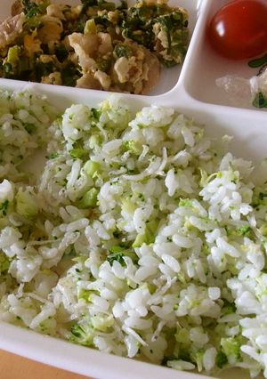 ブロッコリーご飯-レシピのメイン写真