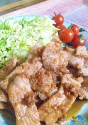 柔らか〜(^^)絶品!豚肉の生姜焼き-レシピのメイン写真