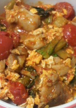 簡単☆鶏肉のトマト煮込み-レシピのメイン写真