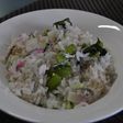 お漬け物でちらし寿司。