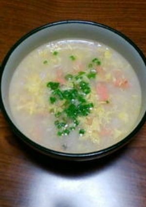 あらま^^簡単♪鮭雑炊-レシピのメイン写真