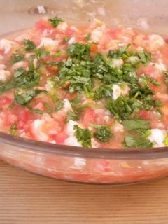 海老のセビーチェ（メキシコ料理）-レシピのメイン写真