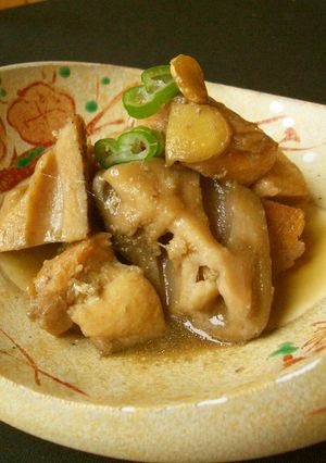 うま～い！鶏とれんこんの照りてり煮☆-レシピのメイン写真
