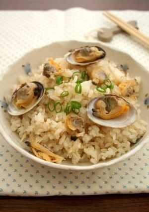 シンプルが美味しい！あさりの炊き込みご飯-レシピのメイン写真