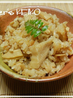 【農家のレシピ】タケノコご飯-レシピのメイン写真