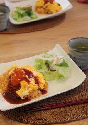 ふわふわ卵のオムライス-レシピのメイン写真