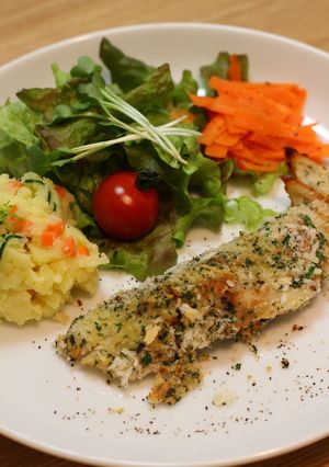 ☆★白身魚のパン粉焼き★☆-レシピのメイン写真