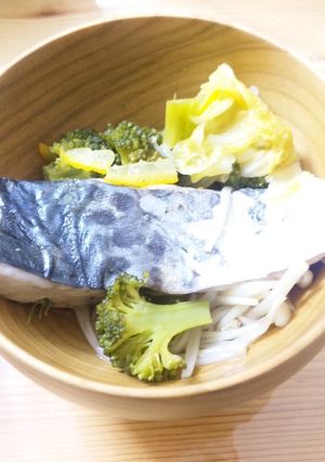 神戸で出会った鰆の蒸し料理☆-レシピのメイン写真