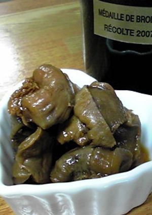 砂肝のウスターソース煮-レシピのメイン写真