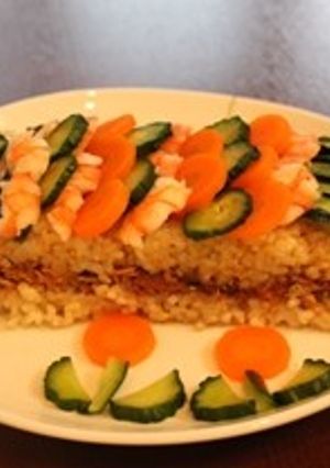 子供の日に★鯉のぼり玄米ちらし-レシピのメイン写真
