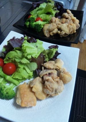 昆布茶で簡単ジューシー☆鶏の塩唐揚げ-レシピのメイン写真