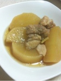 大根と鶏肉の簡単煮-レシピのメイン写真