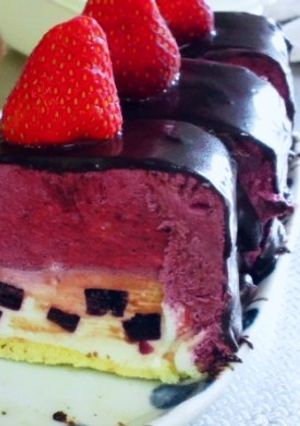ショートムースケーキ-レシピのメイン写真