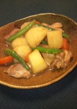 簡単！鶏ももとじゃがいものほっこり煮物☆-レシピのメイン写真