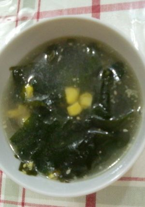 わかめとコーンの中華スープ-レシピのメイン写真