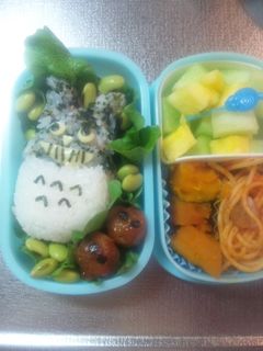 トトロキャラ弁当遠足-レシピのメイン写真